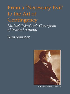 cover image of From a 'Necessary Evil' to the Art of Contingency